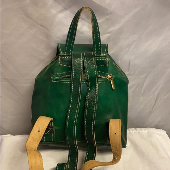 Moroccan Leather Backpack - Picture 4 of 13